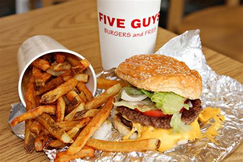 five guys free stuff.